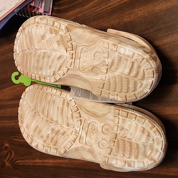 Brand new Baya Marbled Clog Crocs Men's 6/ Women's size 8 - Picture 7 of 7